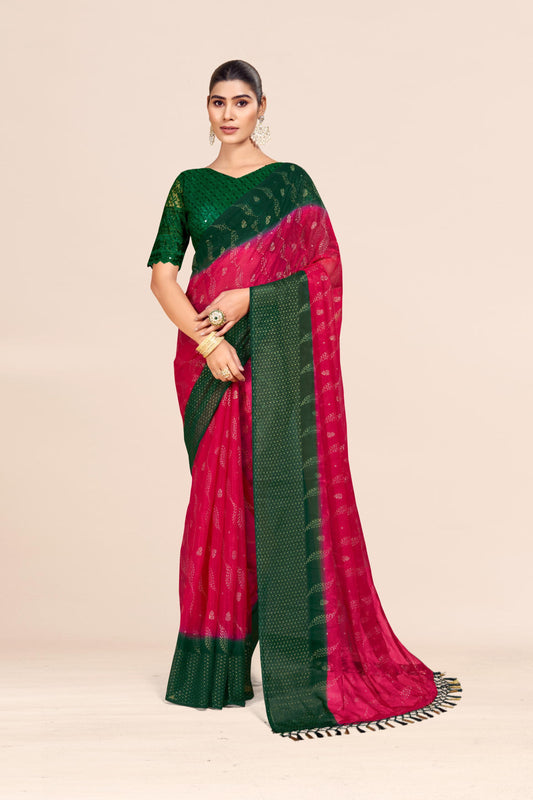 Samarthya  Saree with Padding Concept (2 Colour) *