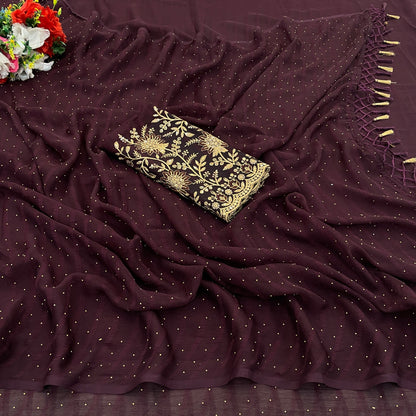 Rimzhim Game Master Saree: Crafted for Perfection.