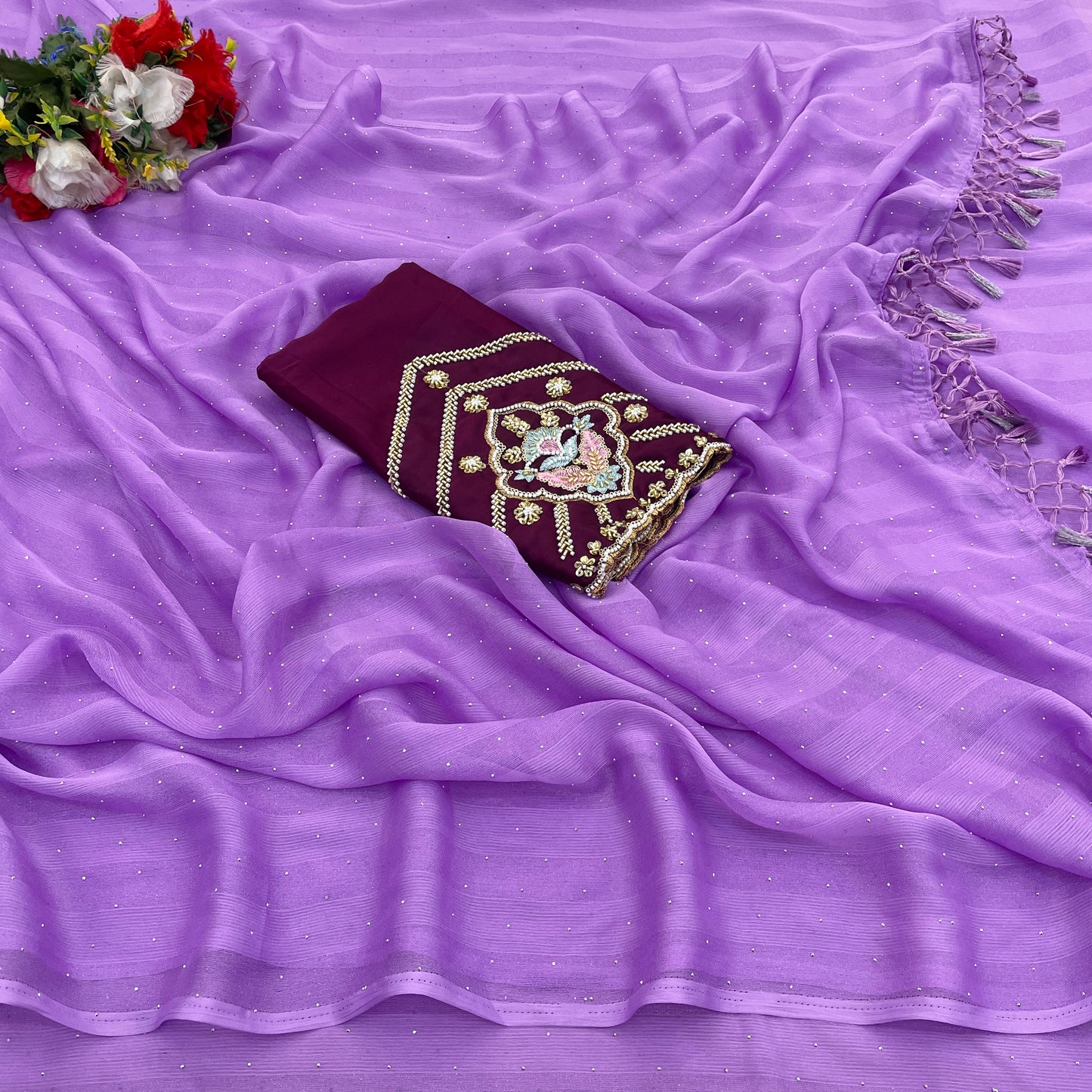 Brinda 2 Rimzhim Saree – Where Tradition Meets Luxury.