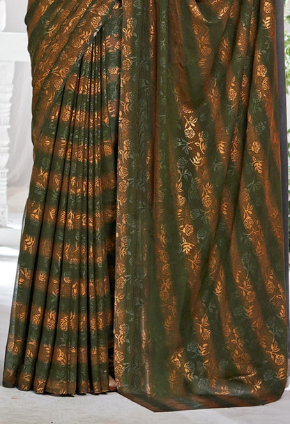 Begam 2 Multicolour Georgette Saree with Chanderi Blouse and Tone Matching. (8 Colours Available).