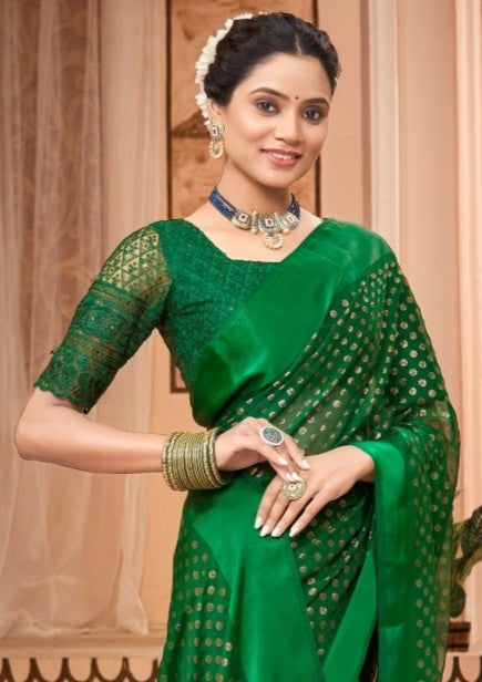 Hottest Multicolor Saree with Due Drop and Net Blouse (8 Colours Available).