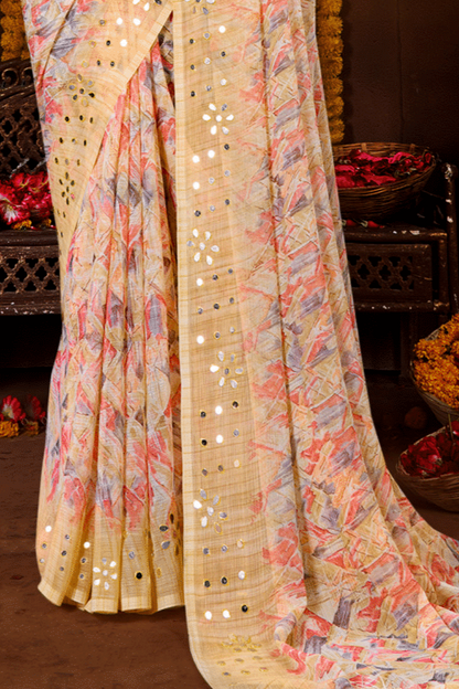 Anjana Chiffon Saree – Effortless Grace with a Refined, Lightweight Appeal (8 Colours Available)