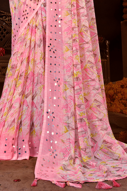 Anjana Chiffon Saree – Effortless Grace with a Refined, Lightweight Appeal (8 Colours Available)