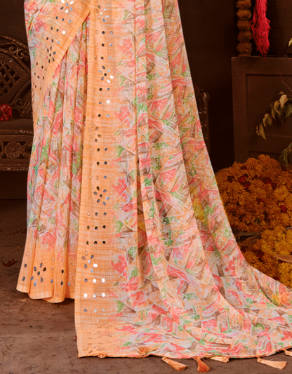 Anjana Chiffon Saree – Effortless Grace with a Refined, Lightweight Appeal (8 Colours Available)