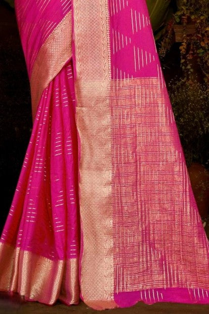 Sakshi Pattu 4 Viscose Saree with Contrast Matching (8 Colours Available).