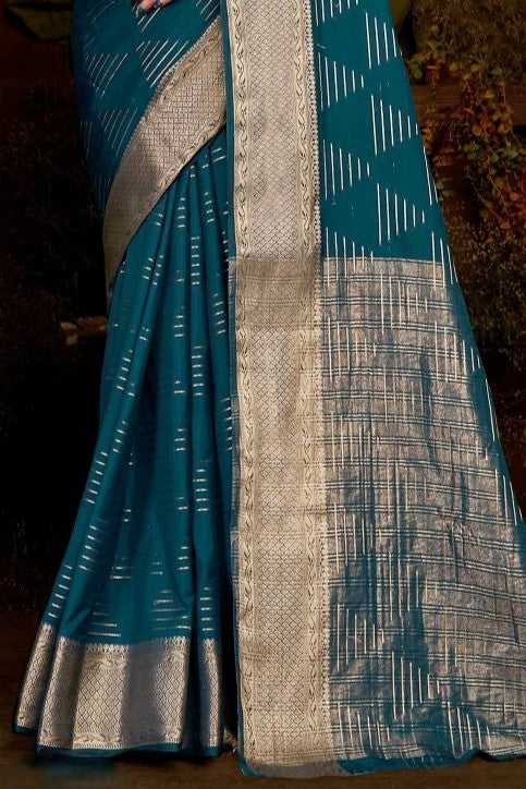 Sakshi Pattu 4 Viscose Saree with Contrast Matching (8 Colours Available).