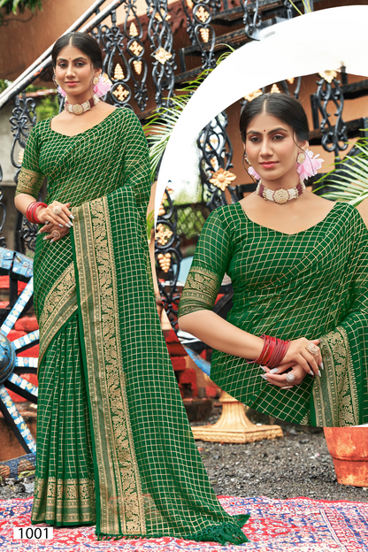 Speed Chiffon Saree – Contemporary Design with Luxurious Moss Weave for Elegant Occasions (8 Colours Available)