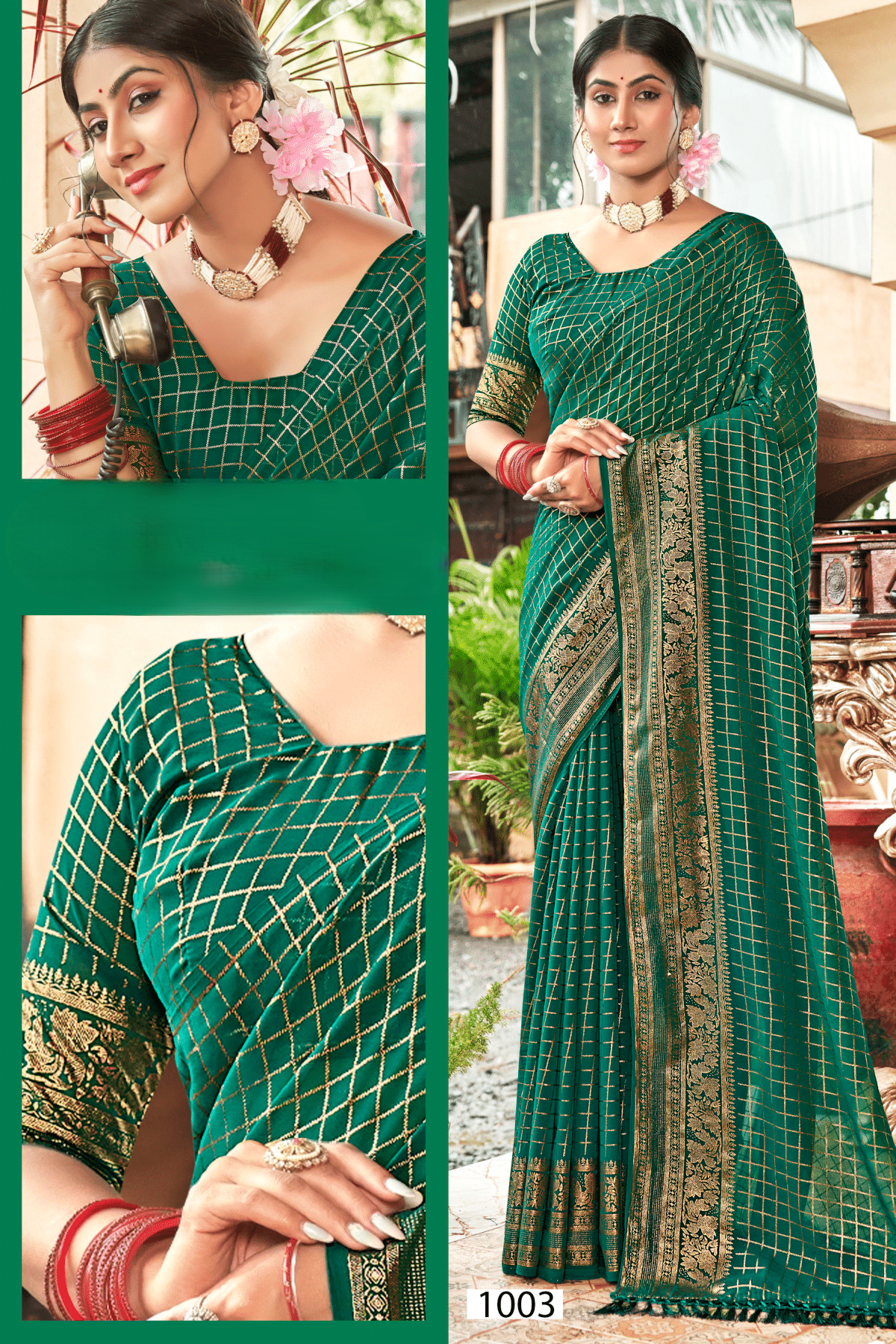 Speed Chiffon Saree – Contemporary Design with Luxurious Moss Weave for Elegant Occasions (8 Colours Available)