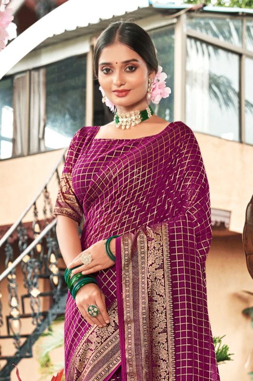 Speed Chiffon Saree – Contemporary Design with Luxurious Moss Weave for Elegant Occasions (8 Colours Available)