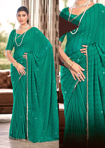 Telegram Weightless Saree – Effortless Draping with a Feather-Light Feel and Elegant Design (8 Colours Available).