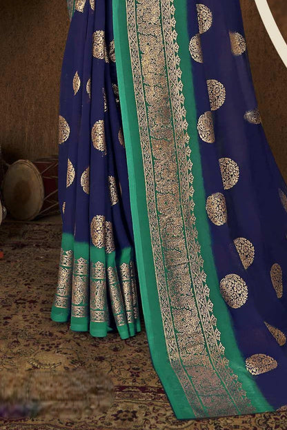 Omkara Multicolor Georgette with Padding Concept (8 Colours Available).