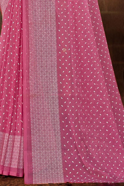 Bavari Simmer Chiffon Saree with Best Selling Due Drop (8 Colours Available).