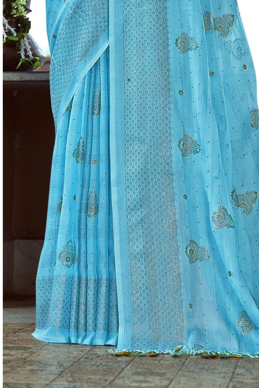 Shubhnamastu Light Multicolor Jari Patta Saree with Elegant Design (8 Colours Available).