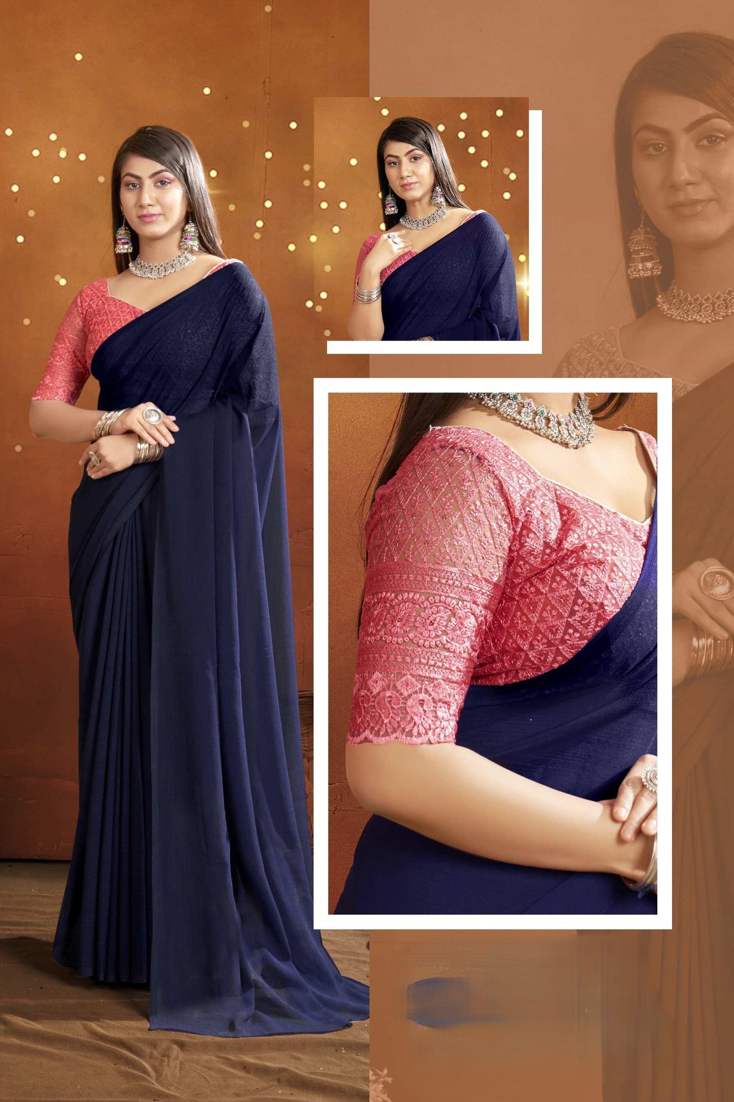 Chat Masala Dark Glam in Soft Zomato Fabric – Perfect Blend of Style and Comfort!