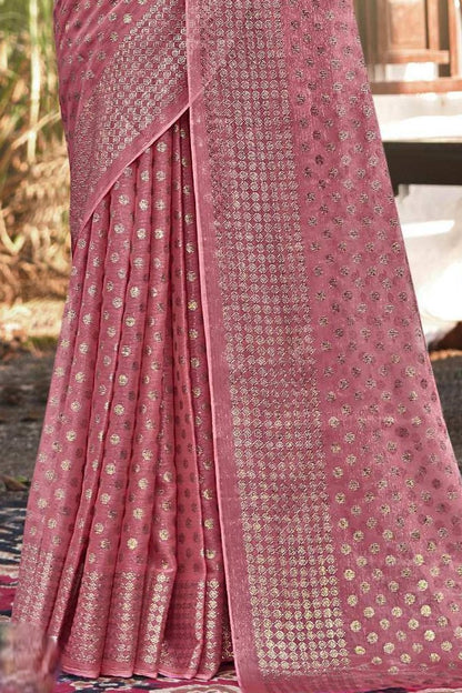 Rado Light  Moss  Saree with Digital Printed Blouse and Best Selling Saree Design