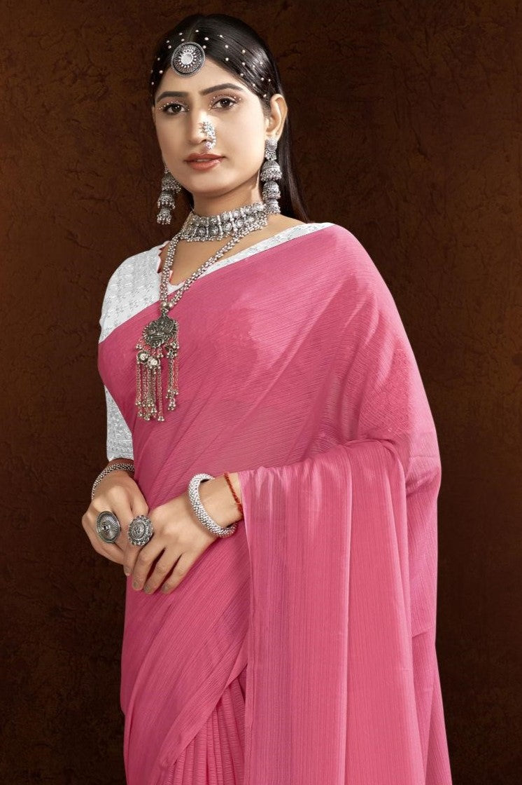 Naino Light Saree in Elegant Zomato Fabric – Grace Redefined!